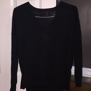 Light Weight Merino Wool V-Neck Sweater